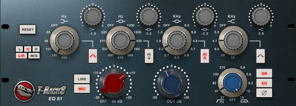 IK Multimedia T-RackS                   EQ 81